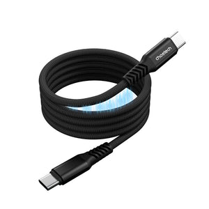 Choetech XCC-1081 100W nylon braided magnetic USB-C cable 1m Black Qatar