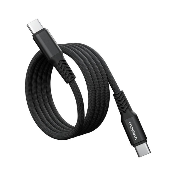Choetech XCC-1081 100W nylon braided magnetic USB-C cable 1m Black Qatar