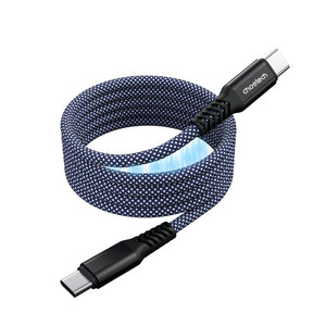 Choetech XCC-1081 100W nylon braided magnetic USB-C cable 1m Blue Qatar