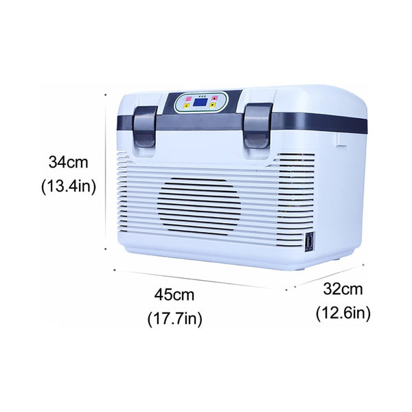 Cooler and Warmer 19L electric portable fridge for car, camping, and travel Qatar