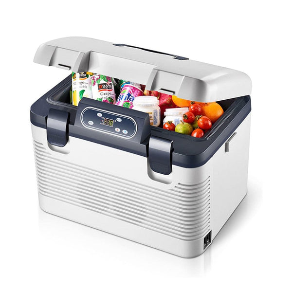 Cooler and Warmer 19L electric portable fridge for car, camping, and travel Qatar