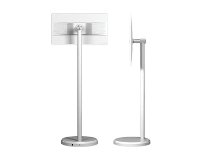 D01 Stand by Me 21.5 inch Android smart TV with touch screen and camera on wheeled stand available in Qatar