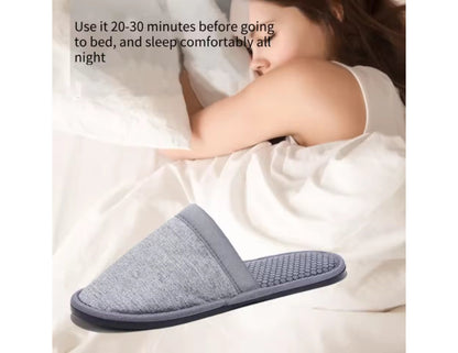 Digital physiotherapy massage shoes EMS acupressure sole with controller foot pain relief and wellness Qatar