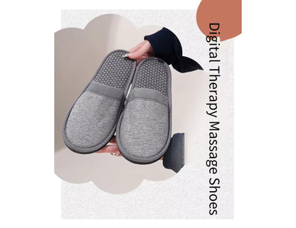 Digital physiotherapy massage shoes EMS acupressure sole with controller foot pain relief and wellness Qatar