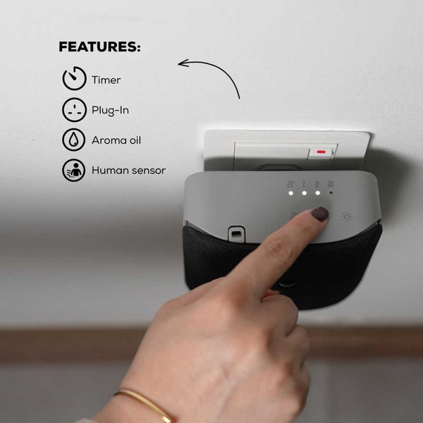 Dr Scent Smart Plug-In Aroma Diffuser with 30ml Aroma of Choice Qatar