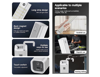 Duration Power 48W rechargeable LED emergency light DP-7175 with 6000mAh battery and soft lampshade for Qatar