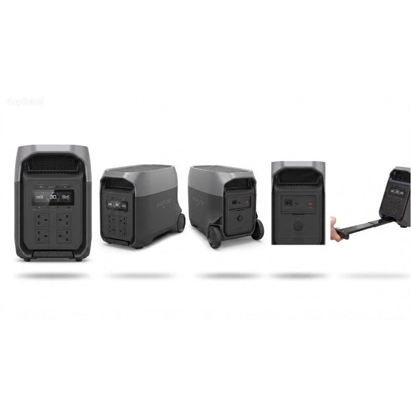EcoFlow DELTA 3 Ultra 3072Wh portable power station with two 110W solar panels Qatar