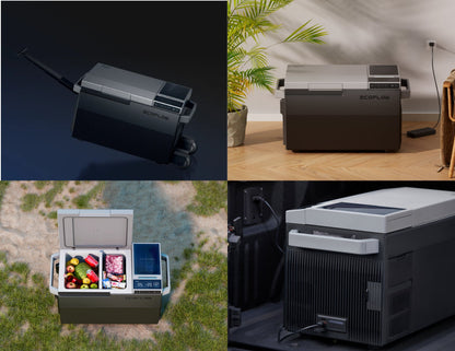 EcoFlow Glacier 38L portable compressor fridge with ice maker Qatar