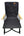 EcoFlow outdoor high-backed camping chair black AC5969B