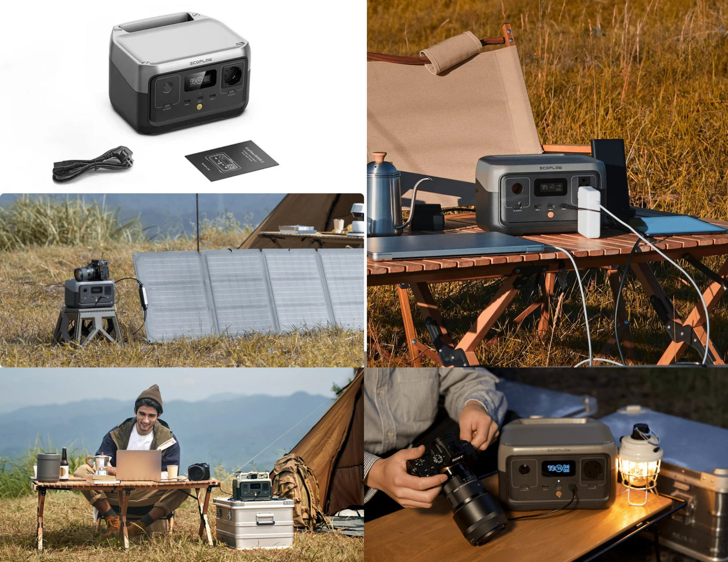 EcoFlow River 2 256Wh portable power station with 300W AC output Qatar