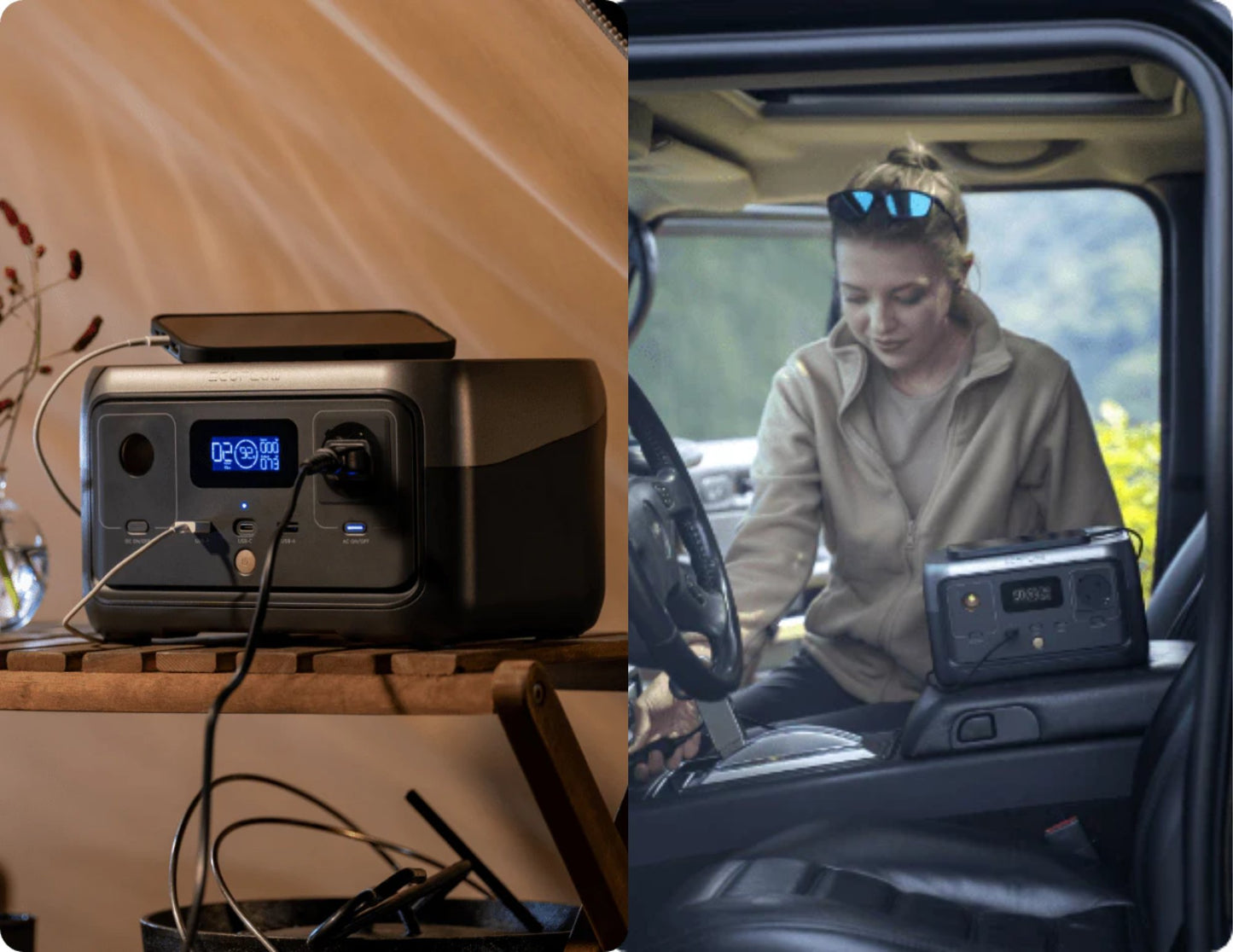 EcoFlow River 2 256Wh portable power station with 300W AC output Qatar