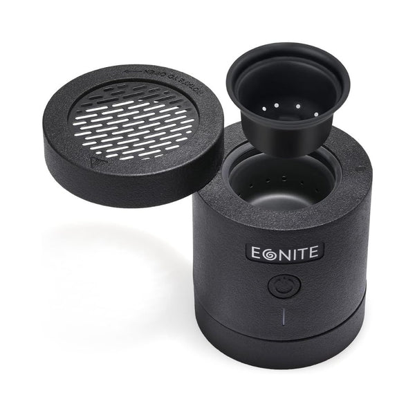 Egnite Electronic Bakhoor Burner V2.0 rechargeable portable charcoal igniter Black Qatar