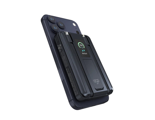 Ego AllyDelivery 4F MagSafe 10000mAh 6in1 power bank KH-99 with OLED screen built-in Lightning and Type-C cables Qatar​