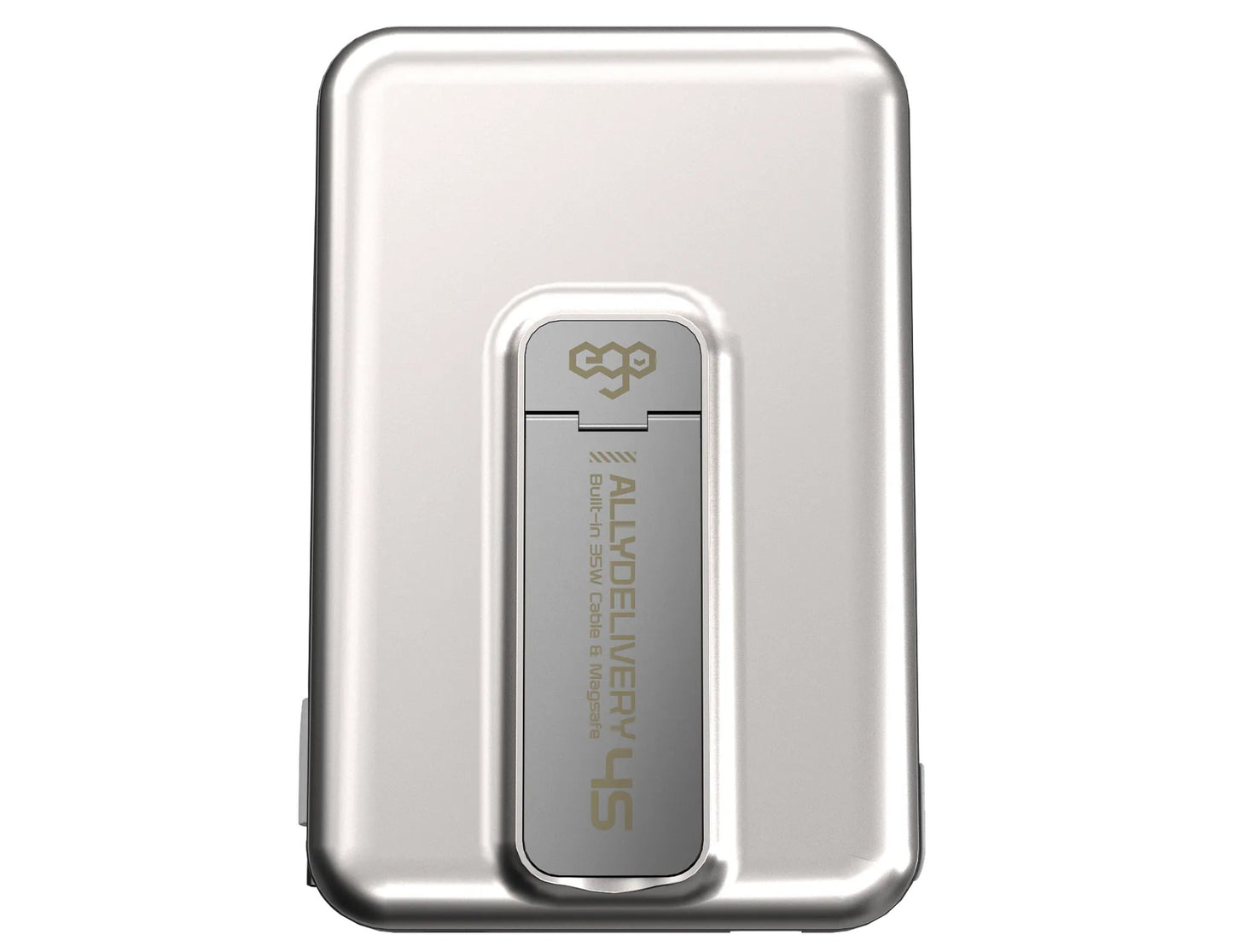 Ego AllyDelivery 4S @Magsafe 10000mAh 6in1 PowerBank Q10 with 35W PD fast charging, wireless charging, and replaceable cables, available at Thabthaba Store Qatar