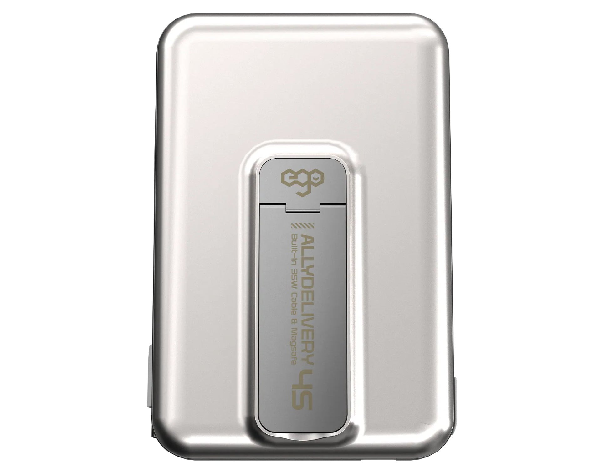Ego AllyDelivery 4S @Magsafe 10000mAh 6in1 PowerBank Q10 with 35W PD fast charging, wireless charging, and replaceable cables, available at Thabthaba Store Qatar