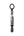 EGO CHARGEKEY 240W USB4 Type-C to C 40Gbps 6cm magnetic cable in Grey with keychain Qatar