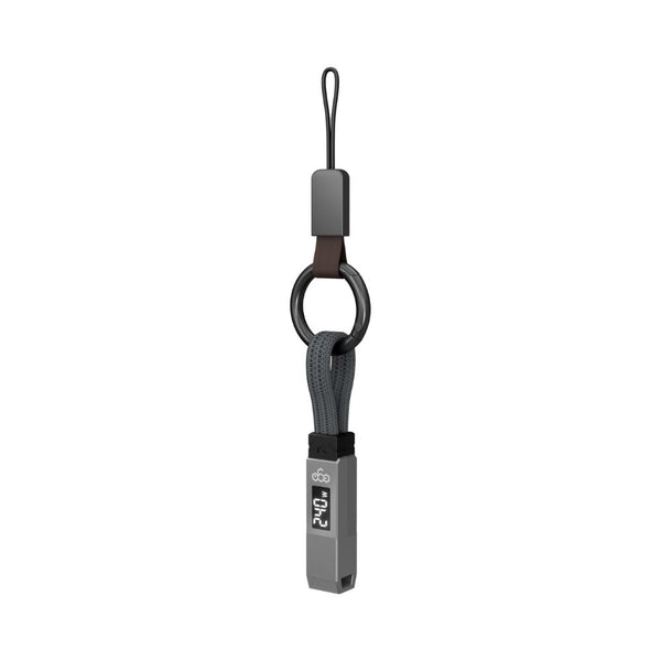 EGO CHARGEKEY 240W USB4 Type-C to C 40Gbps 6cm magnetic cable in Grey with keychain Qatar