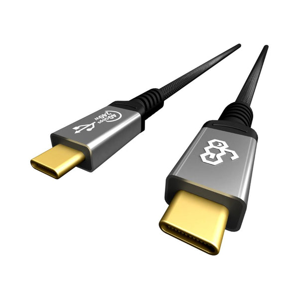 EGO Wiry Max 240W USB4 Type-C to C 120cm cable with 40Gbps data and 8K@60Hz video support Qatar