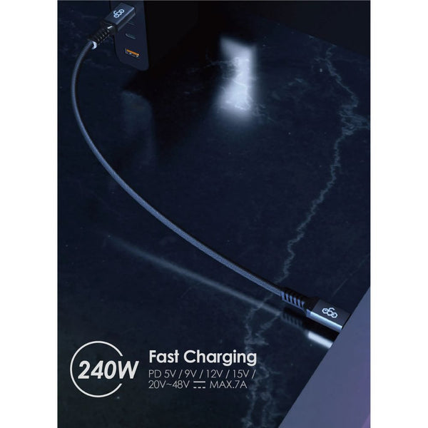 EGO Wiry Max 240W USB4 Type-C to C 120cm cable with 40Gbps data and 8K@60Hz video support Qatar