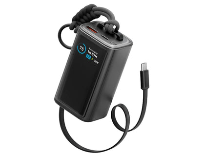 Energea ComPac Arc 45 PD45W 10000mAh powerbank with retractable cable Qatar