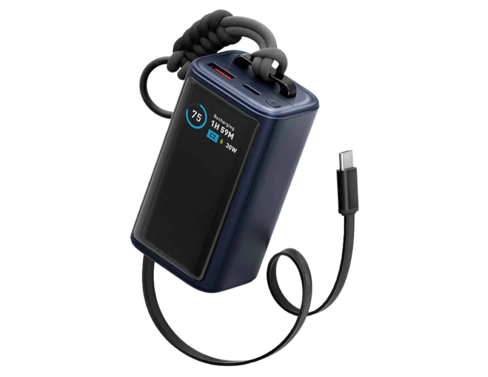 Energea ComPac Arc 45 PD45W 10000mAh powerbank with retractable cable Qatar