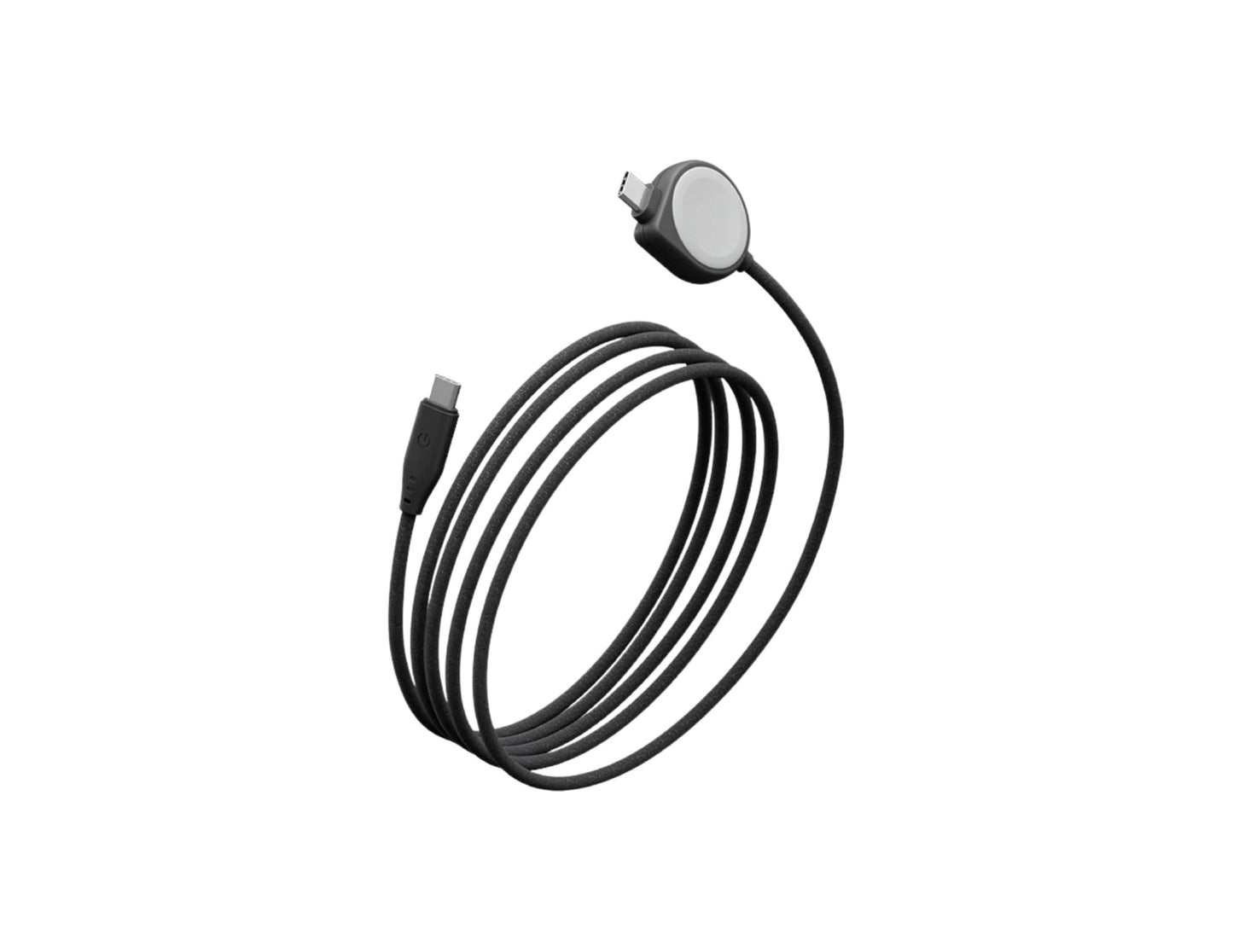 Energea Flow Duo Watch 1.5M USB-C to USB-C fast charging cable with Apple Watch charger