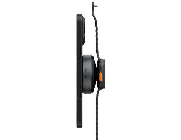 Energea MagDuo Arc 2 in 1 wireless charger with built in retractable cable for phone and Apple Watch