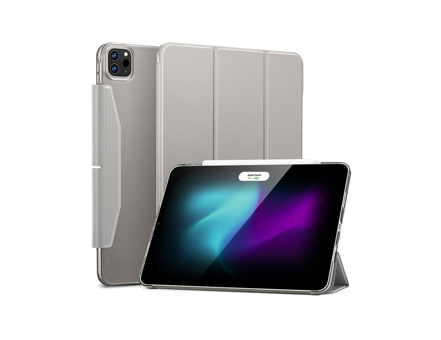 ESR Ascend Trifold Case with Pencil support for iPad Pro 11 2024/2025 at Thabthaba Store Qatar.