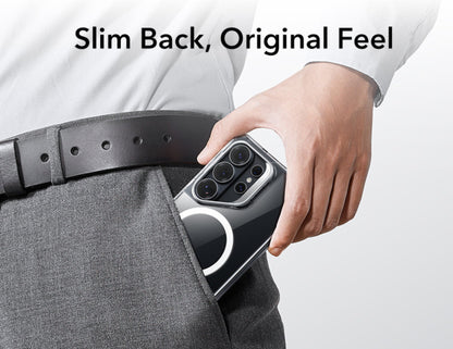 ESR Classic Hybrid Magnetic Stash Stand clear case for Samsung Galaxy S26 Ultra at Thabthaba Store Qatar.