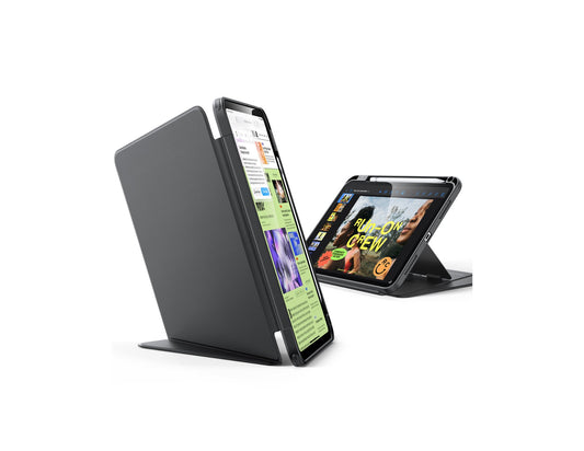 ESR Flip Magnetic Case Pencil Holder with stands for iPad 10/11 A16 at Thabthaba Store Qatar.
