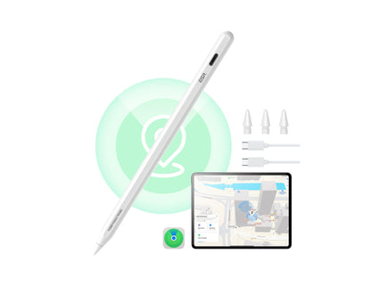 ESR Geo Digital Pencil White with Find My for iPad at Thabthaba Store Qatar.