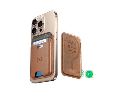 ESR Classic Geo Wallet Boost HaloLock with Find My for MagSafe at Thabthaba Store Qatar.