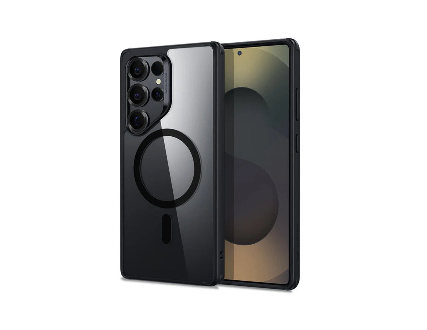 ESR Hybrid HaloLock Case Samsung Galaxy S25 Ultra 11ft drop protection magnetic ring Qatar