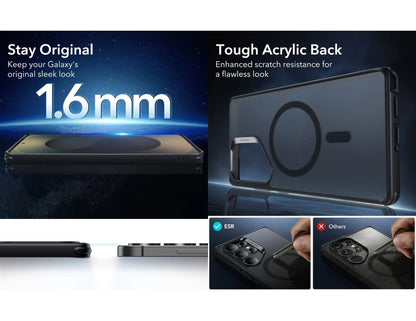 ESR Hybrid HaloLock Case Samsung Galaxy S25 Ultra 11ft drop protection magnetic ring Qatar