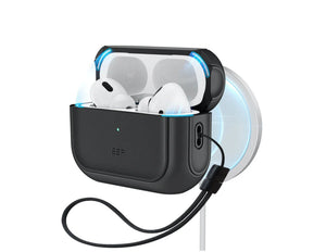 ESR Orbit Hybrid Case AirPods Pro 3 black magnetic lid drop protection MagSafe Qatar