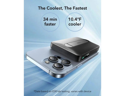 ESR Qi2 MagSlim Kickstand Power Bank 10,000mAh wireless charger black Qatar