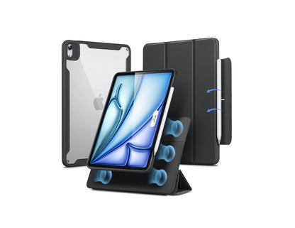 ESR Rebound Hybrid Case 360 detachable magnetic for iPad Air 11 2024/2025 at Thabthaba Store Qatar.
