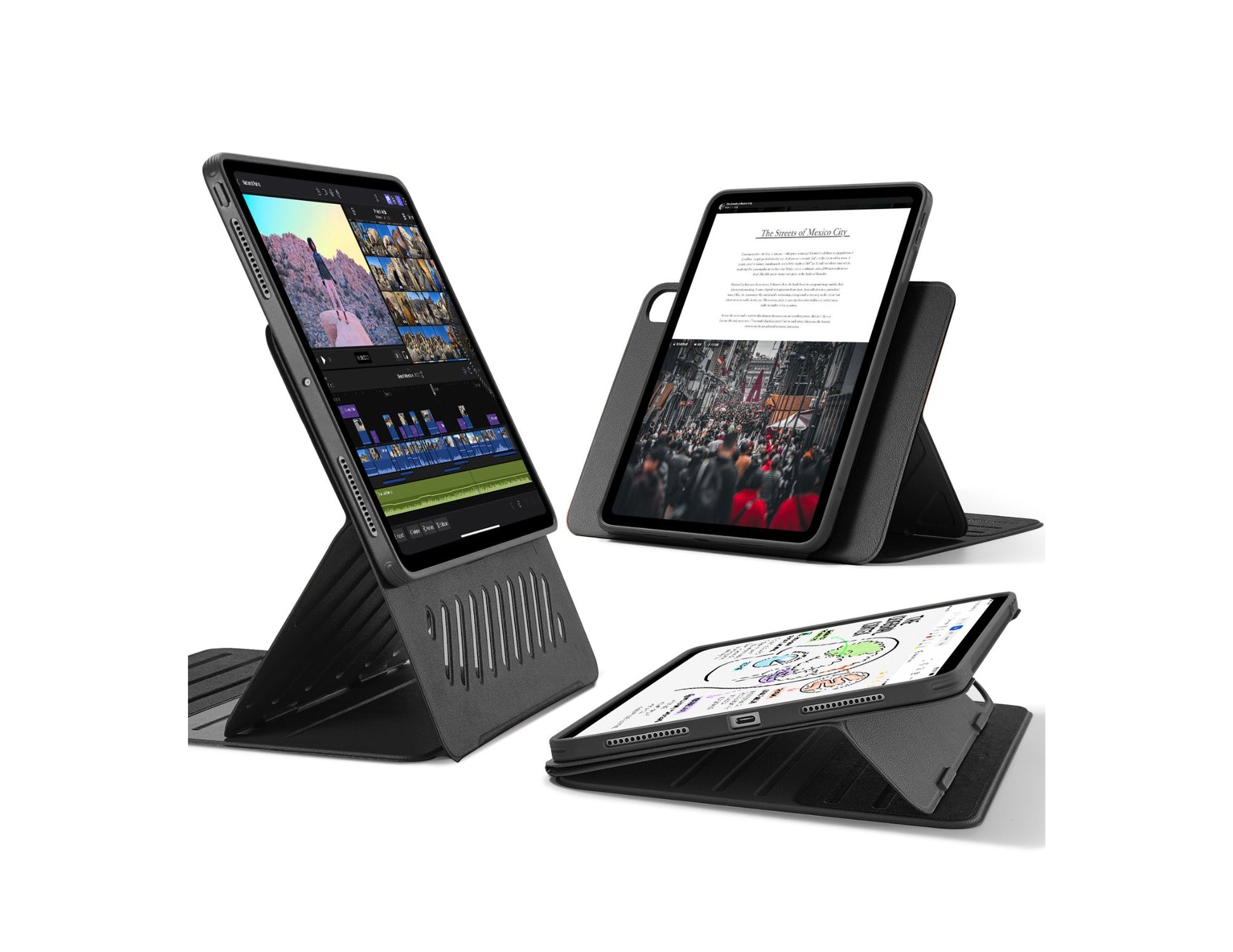 ESR Shift Magnetic Case with 9 angles for iPad Pro 13 2024/2025 at Thabthaba Store Qatar.