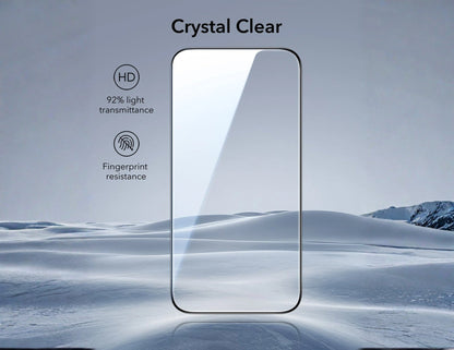 ESR UltraFit Classic tempered glass screen protector iPhone 17 Pro Max HD clarity Qatar