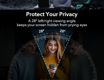 ESR UltraFit Armorite Privacy Screen Protector for Samsung Galaxy S26 Ultra at Thabthaba Store Qatar.