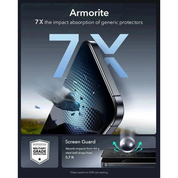 ESR UltraFit Armorite Privacy Screen Protector 3 Pack for iPhone 17 Pro Max Qatar