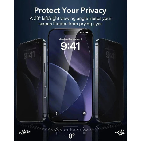 ESR UltraFit Armorite Privacy Screen Protector 3 Pack for iPhone 17 Pro Qatar