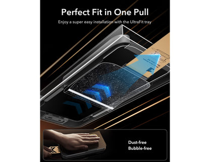 ESR UltraFit Armorite Pro Screen Protector AR privacy for Samsung S26 Ultra at Thabthaba Store Qatar.