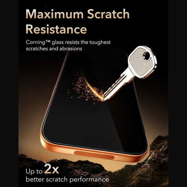 ESR UltraFit Armorite Pro 9H Corning Accessory Glass screen protector for iPhone 18 Pro Max with edge-to-edge coverage and UltraFit Tray Qatar