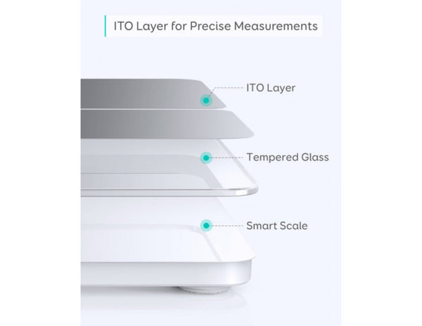 Eufy Smart Scale P1 T9147H21 white Bluetooth body composition scale Qatar.