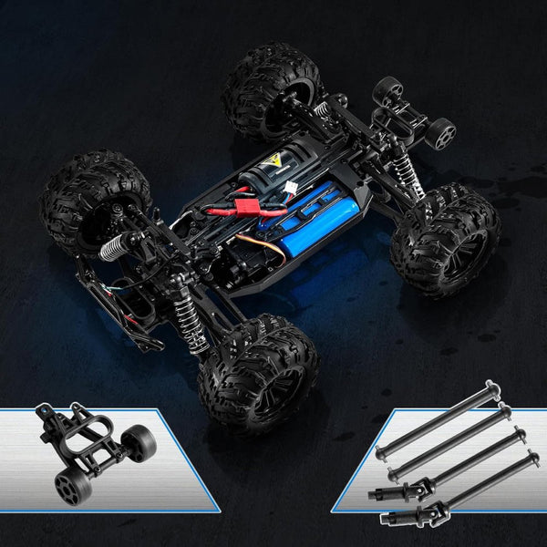 Gallop Storm Pro 1:16 4WD high-speed off-road RC car Black Silver with LED lights Qatar