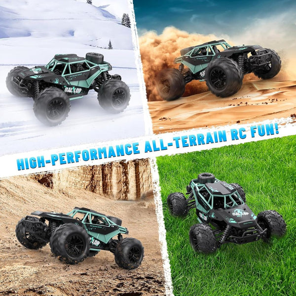 Gallop Storm Pro 1:16 4WD high-speed off-road RC car Blue with LED lights Qatar
