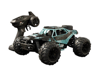 Gallopish Storm Pro HW8808-C 1:16 4WD off-road RC car with oversized tires and LED lights at Thabthaba Store Qatar.
