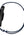 Garmin CIRQA Smart Band Captain Blue L-XL 010-04675-03 screenless health and fitness tracker in Qatar