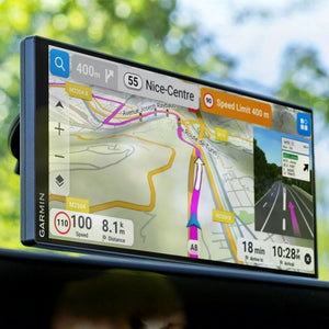 Garmin Drive 8.8-inch ultrawide HD GPS navigator with touchscreen navigation and Bluetooth calling in Qatar